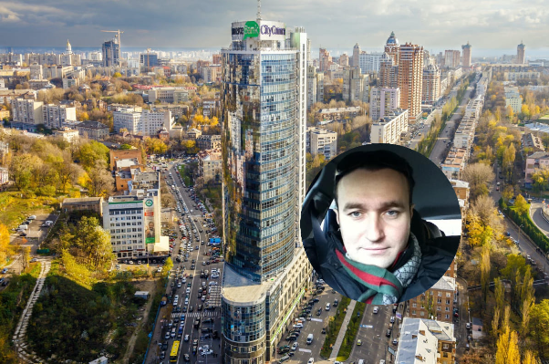 Parus in the center of Kyiv